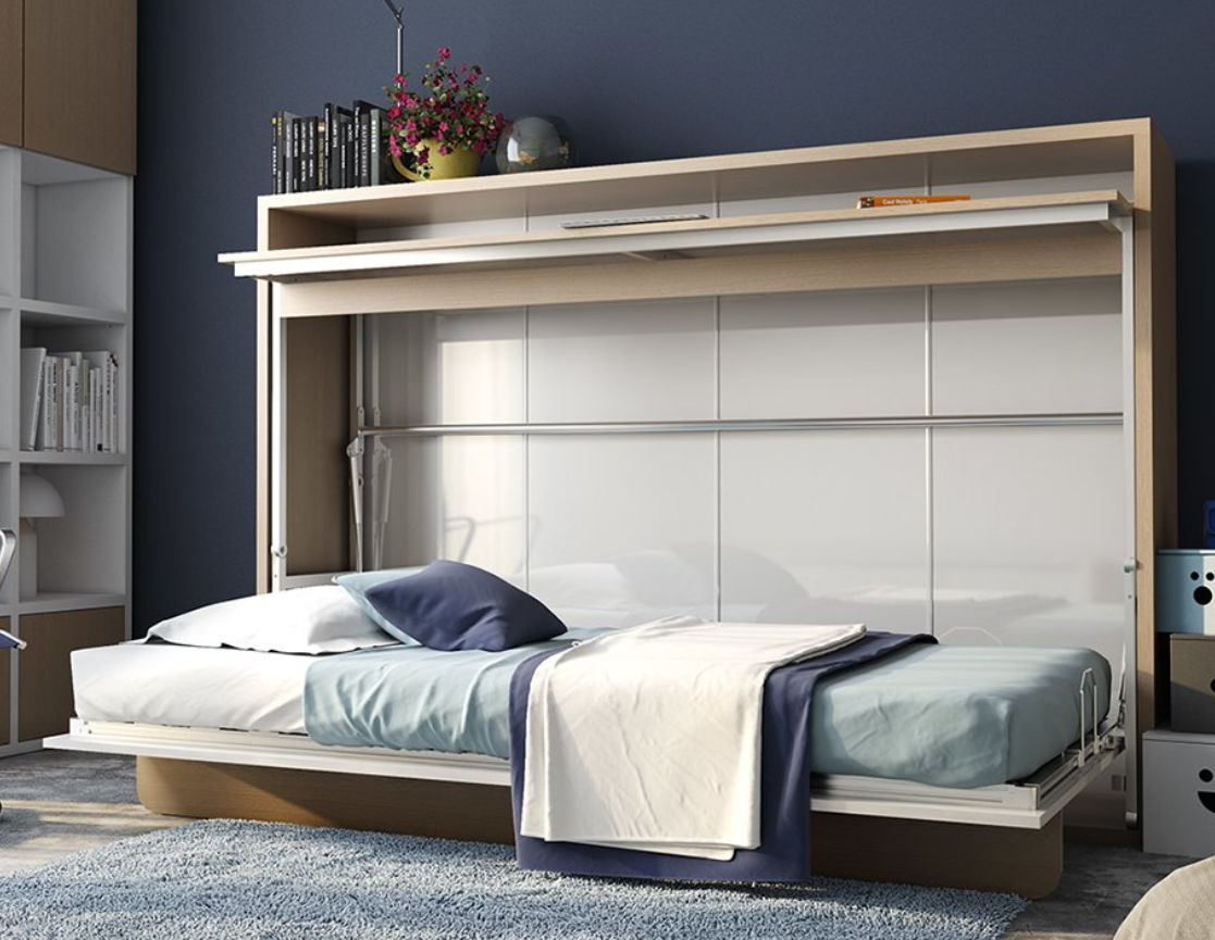 Comfortable murphy store bed